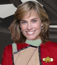 and Catherine Mary Stewart as "Doctor Beals"